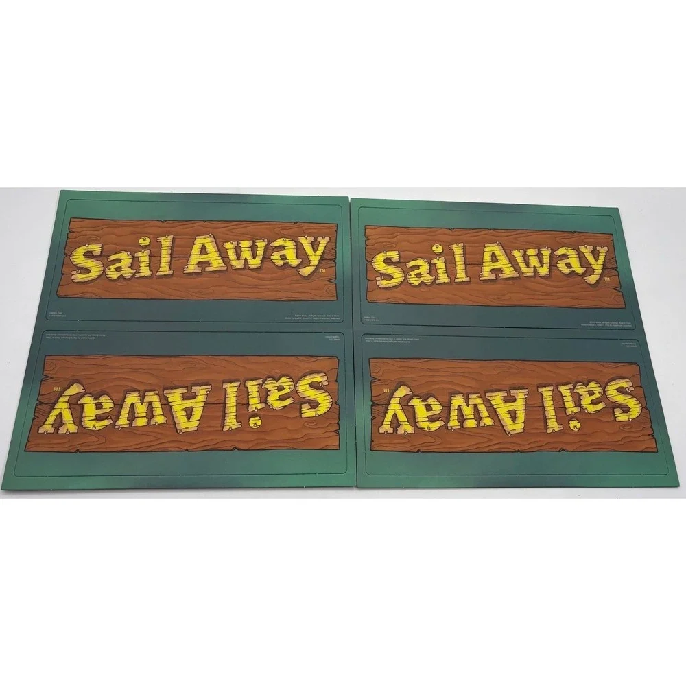 Sail Away Board‎ Game Marc Andre Mattel Games 2016 Never Played - Picture 6 of 12